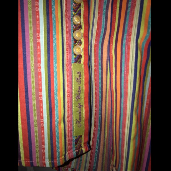 Robert Graham Shirt Mens Button Down Size L - Picture 4 of 8